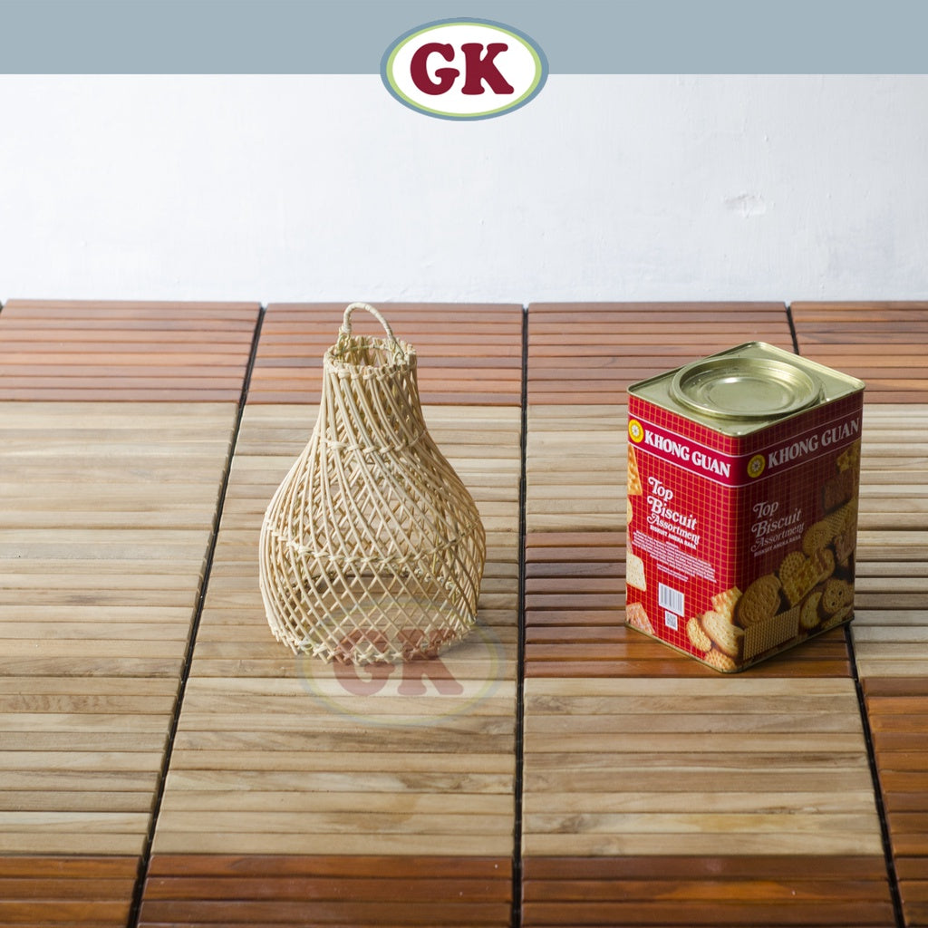 Kap Lampu Gantung Rotan BASIC 51 D20 - Handcrafted Rattan Lampshade Perfect Interior Decor For Cafe, Resto, Hotel or Home.