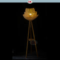 Kap Lampu Standing Rotan BASIC 89 D40 - Handcrafted Rattan Standing Lampshade Best Interior Decor for Livingroom, Bedroom, or Longue.