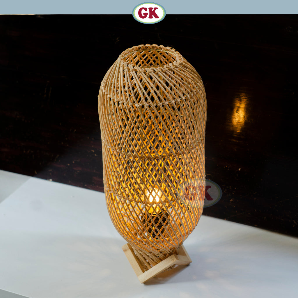 Kap Lampu Meja Rotan BASIC 60 - Bedside Lamp