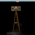 Kap Lampu Standing Rotan BASIC 75 - Handcrafted Rattan Standing Lampshade Best Interior Decor for Livingroom, Bedroom, or Longue.
