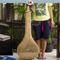 Kap Lampu Standing BASIC 67 - Handcrafted Rattan Standing Lampshade Best Interior Decor for Livingroom, Bedroom, or Longue.