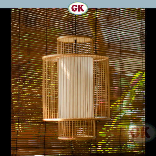 Kap Lampu Gantung Bambu JARI-JARI 01 - Handcrafted Rattan Unique Lampshade Perfect Interior Decor for Cafe, Resto, Hotel or Home.