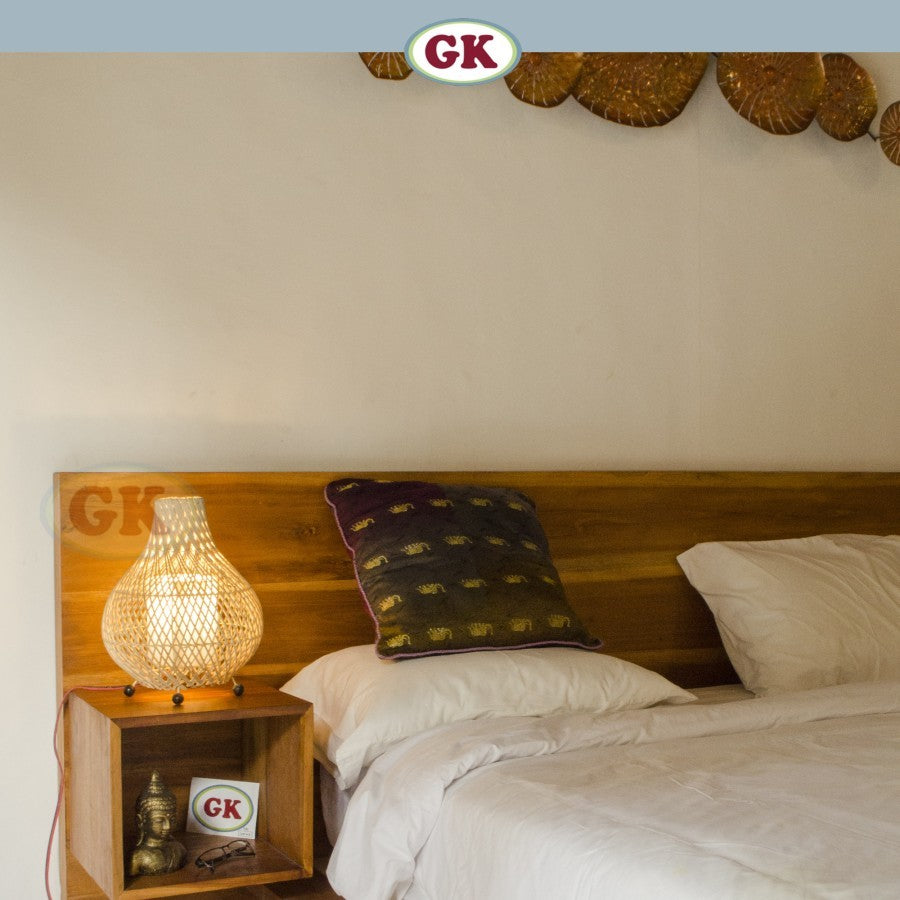 Kap Lampu Meja Rotan BASIC 84 D30 - Handcrafted Rattan Lampshade Perfect Interior Decor for Livingroom, Bedroom, or Longue.