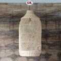 Kap Lampu Gantung Rotan BASIC 28 D40 - Rattan Unique Interior Lamp Decoration For Cozy Cafe, Resto or Home.