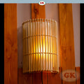 Kap Lampu Dinding Rotan BASIC 88 D20 - Handwoven Rattan Wall Lampshade for Warm Ambient Decor in Home, Café, Resto or Villa.