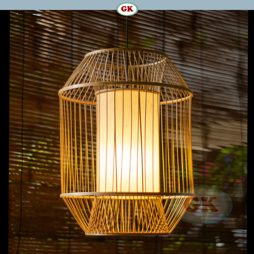 Kap Lampu Gantung Bambu JARI-JARI 02 - Handcrafted Rattan Unique Lampshade Perfect Interior Decor for Cafe, Resto, Hotel or Home.
