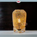 Kap Lampu Meja BASIC 65 D18 - Handcrafted Rattan Lampshade Perfect Interior Decor for Livingroom, Bedroom, or Longue.