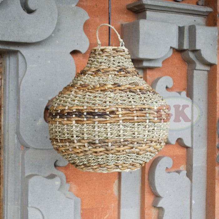 Kap Lampu Gantung Rotan BASIC 17 - Hanging Lamp Home Decoration