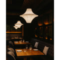 Kap Lampu Gantung Kain LENTERA 39 D60 - Handcrafted Lampshade Perfect Interior Decor for Cafe, Resto, Hotel or Home.