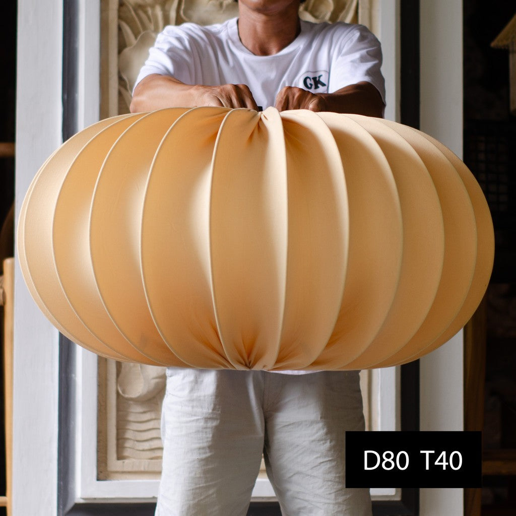 Kap Lampu Gantung Kain LENTERA 22 - Handcrafted Unique Lampshade Perfect Interior Decor for Cafe, Resto, Hotel or Home. D40 D50 D60