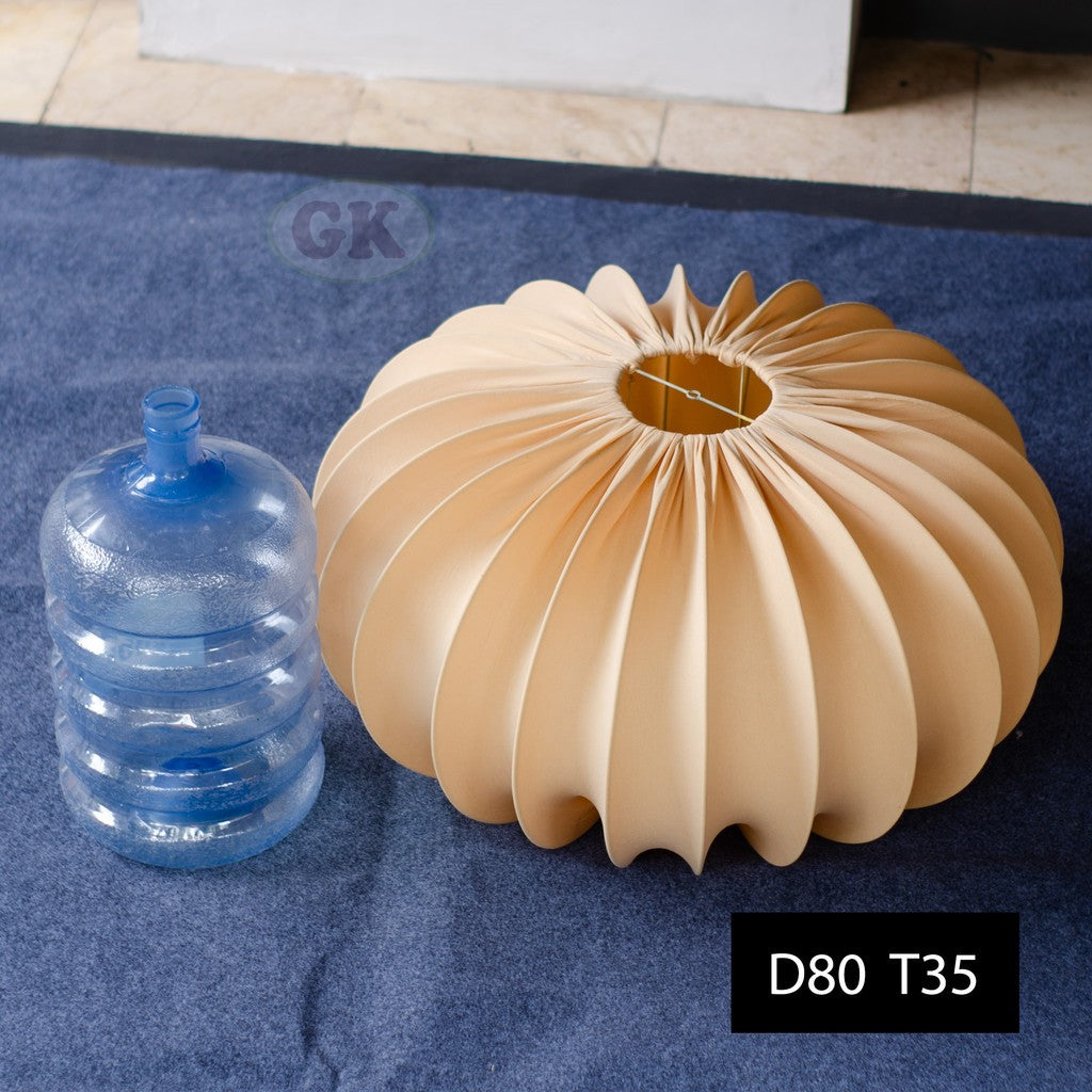 Kap Lampu Gantung Kain LENTERA 22 - Handcrafted Unique Lampshade Perfect Interior Decor for Cafe, Resto, Hotel or Home. D40 D50 D60