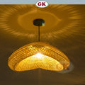 Kap Lampu Gantung Rotan BASIC 48 D50 - Handcrafted Rattan Lampshade Perfect Interior Decor For Cafe, Resto, or Home.