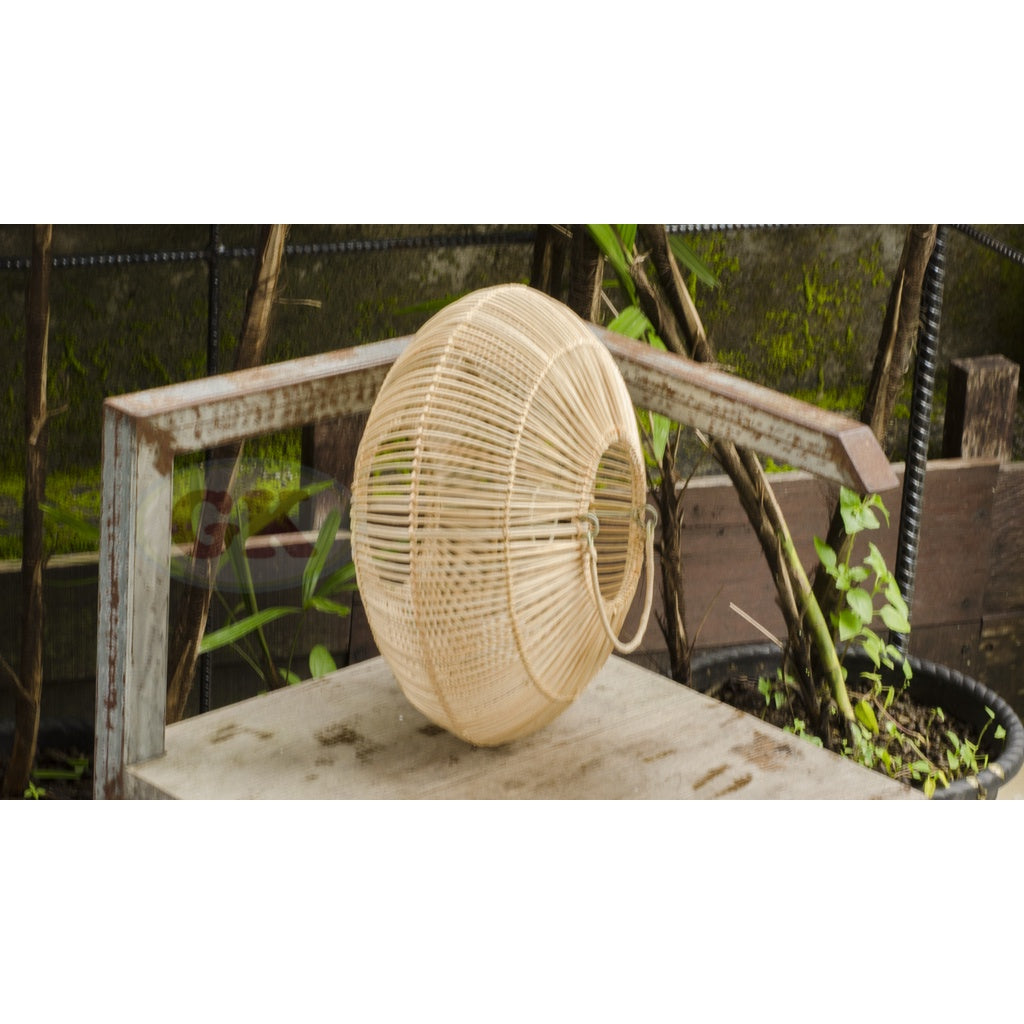 Kap Lampu Gantung Rotan BASIC 85 D30 - Lampion Dekorasi Rattan Gantung