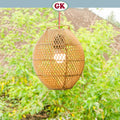 Kap Lampu Gantung Rotan BASIC 08 - lampu Rotan Dekorasi Hias