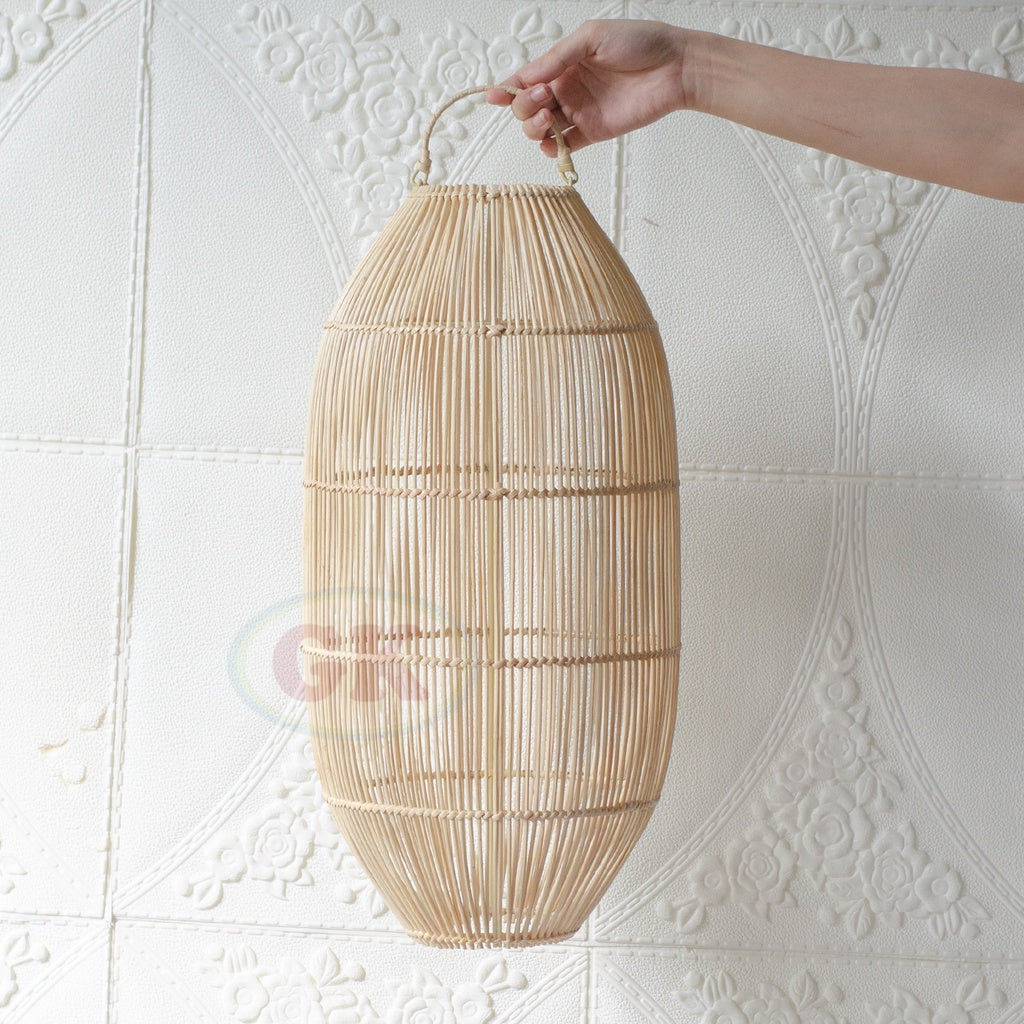 Kap Lampu Gantung Rotan BASIC 22 - Kap Lampu Hias