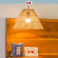 Kap Lampu Gantung Rotan BASIC 91 D30 - Handcrafted Rattan Lampshade Perfect Interior Decor For Cafe, Resto, or Home.