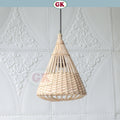 Kap Lampu Gantung Rotan BASIC 13 D20 - Rattan Unique Interior Lamp Decoration For Cozy Cafe, Resto or Home.