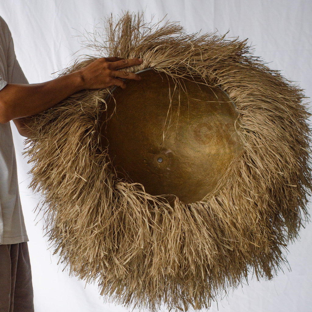 Kap Lampu Gantung Rumbai RUSTIC 41 D40 - Artistic Lampshade Perfect Interior Decor for Livingroom, Bedroom, or Longue.