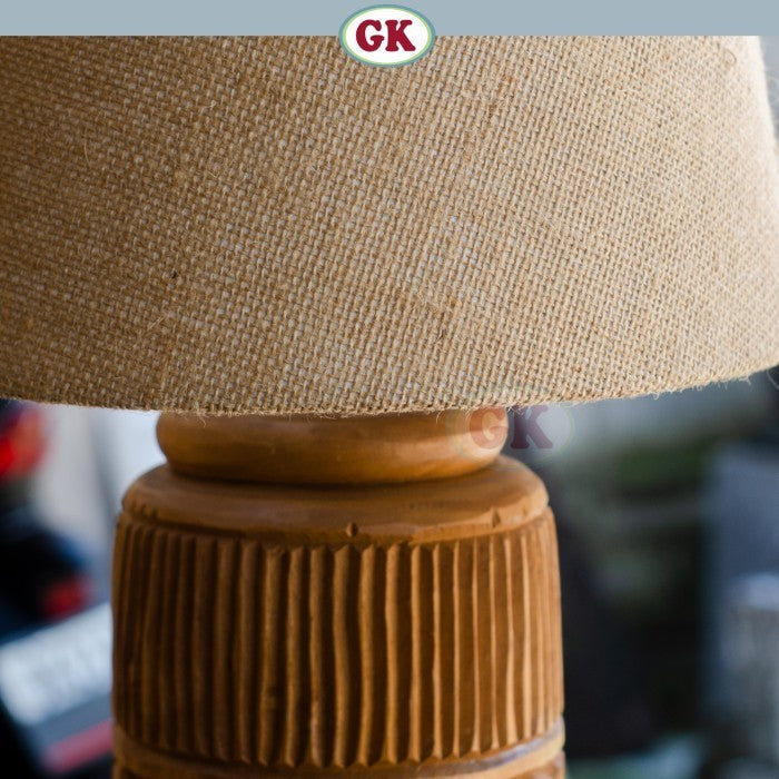 Kap Lampu Meja Rotan RUSTIC 22 D30 - Handwoven Rattan Table Lampshade Elegant Natural Decor for Bedroom, Livingroom, Lounge or Workspace.