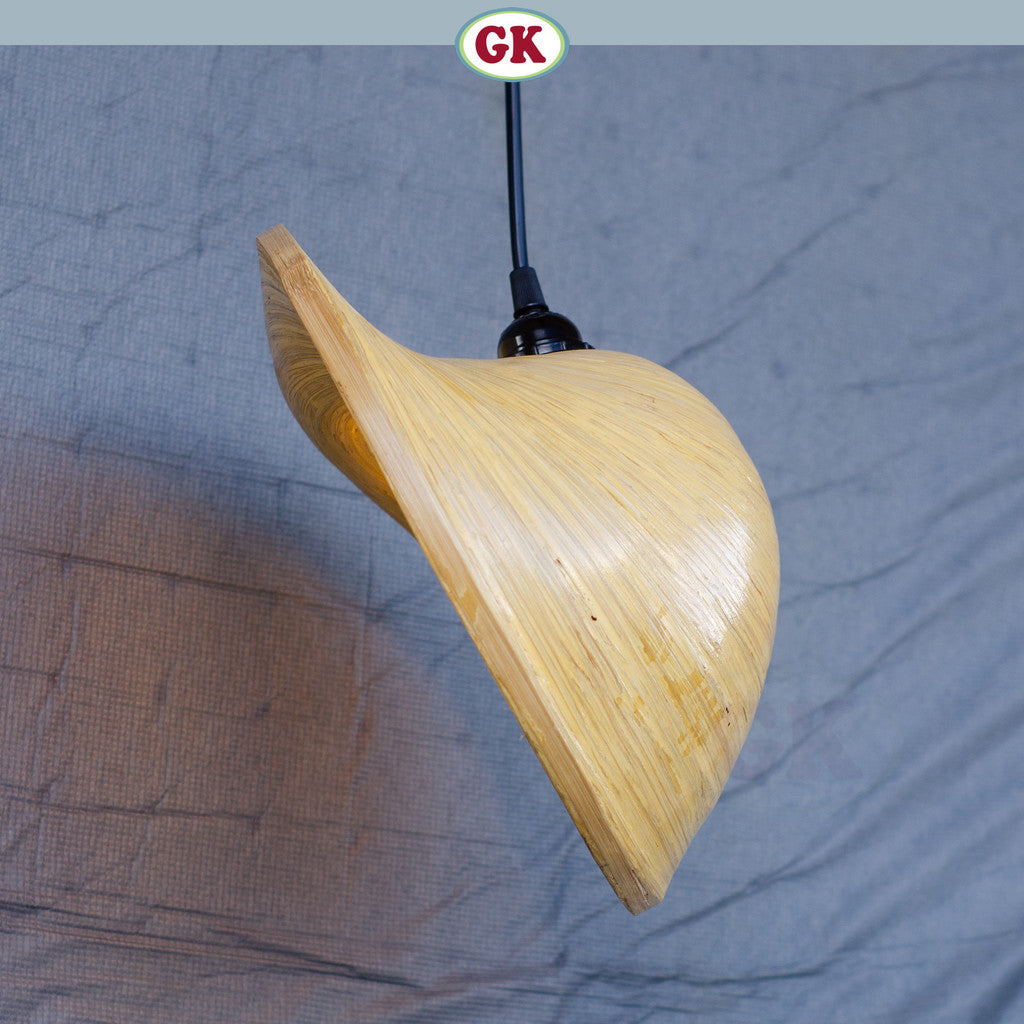Kap Lampu Gantung Bambu BAMBOO 04 - Handcrafted Rattan Artistic Lampshade Best Interior Decor for Cafe, Resto, Hotel or Home