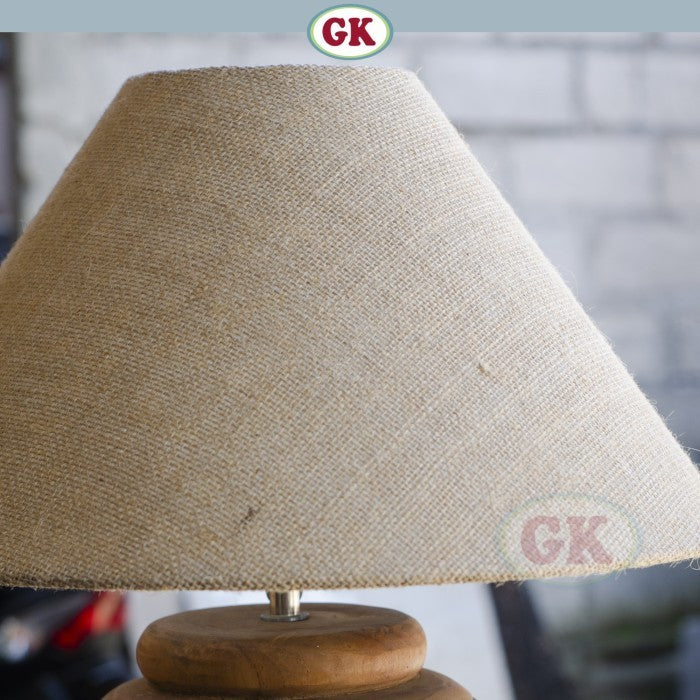 Kap Lampu Meja Rotan RUSTIC 25 D30 - Handwoven Rattan Table Lampshade Elegant Natural Decor for Bedroom, Livingroom, Lounge or Workspace.