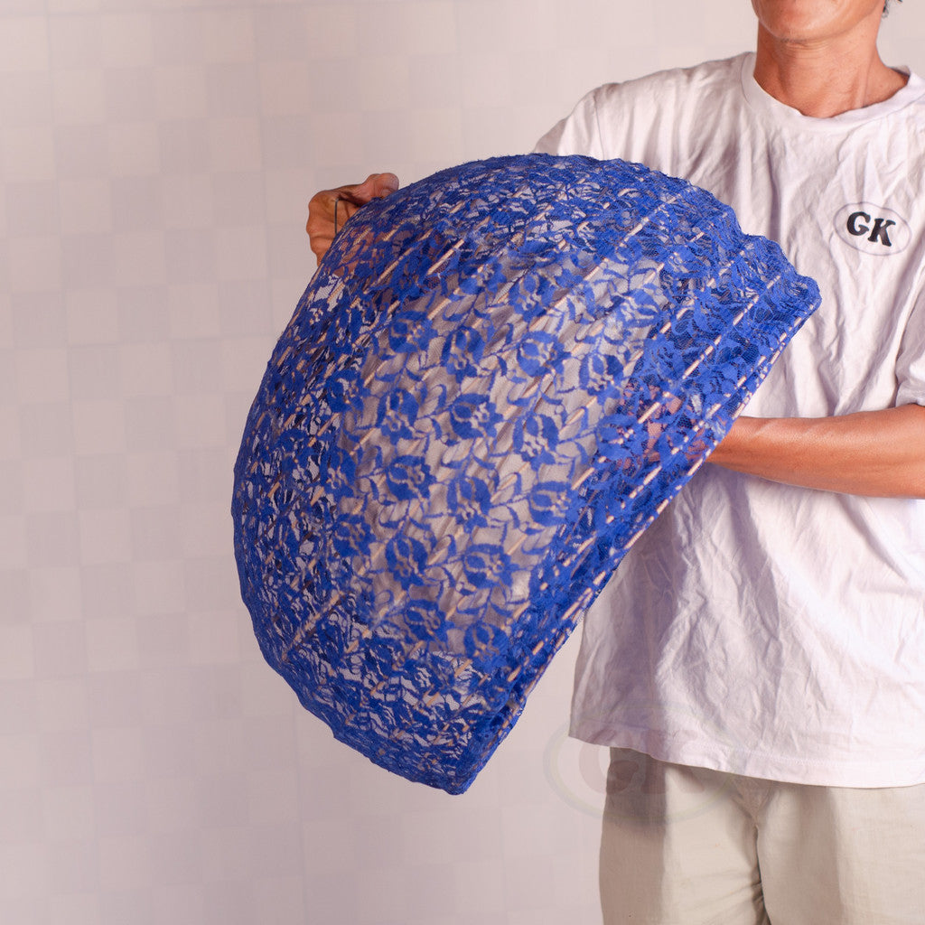 Kap Lampu Gantung Kain LENTERA 38 D60 - Handcrafted Lampshade Perfect Interior Decor for Cafe, Resto, Hotel or Home.