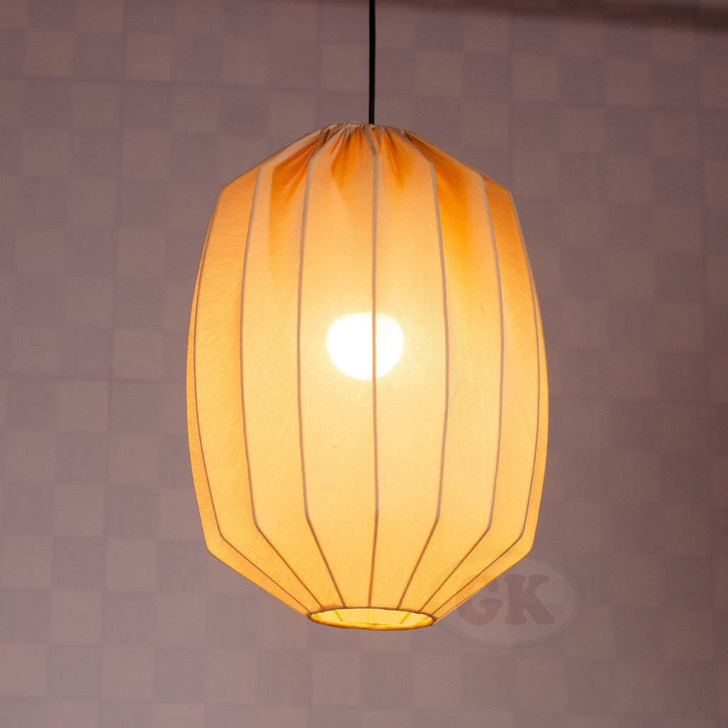 Kap Lampu Gantung Kain LENTERA 26 D30 - Handcrafted Lampshade Perfect Interior Decor for Cafe, Resto, Hotel or Home.