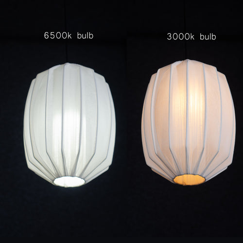 Kap Lampu Gantung Kain LENTERA 27 D30 - Handcrafted Lampshade Perfect Interior Decor for Cafe, Resto, Hotel or Home.