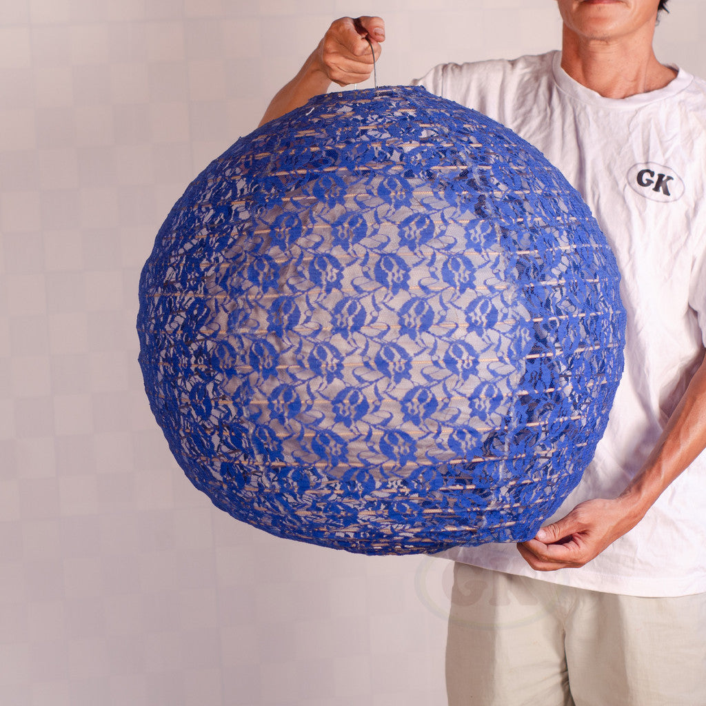 Kap Lampu Gantung Kain LENTERA 38 D60 - Handcrafted Lampshade Perfect Interior Decor for Cafe, Resto, Hotel or Home.