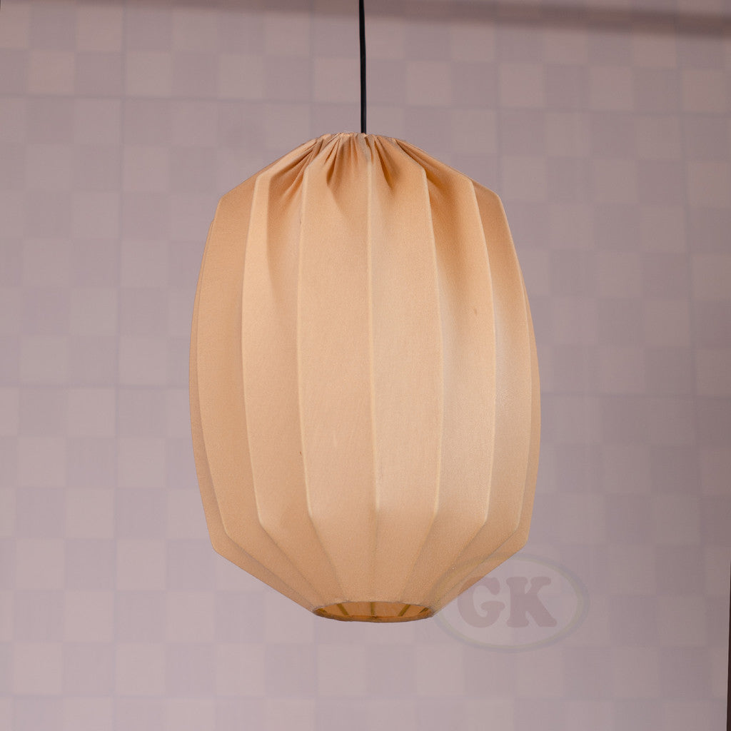 Kap Lampu Gantung Kain LENTERA 26 D30 - Handcrafted Lampshade Perfect Interior Decor for Cafe, Resto, Hotel or Home.