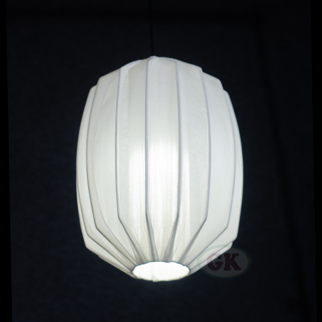 Kap Lampu Gantung Kain LENTERA 27 D30 - Handcrafted Lampshade Perfect Interior Decor for Cafe, Resto, Hotel or Home.