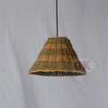 Kap Lampu Gantung Rotan RUSTIC 14 D30 - Artistic Rattan Lampshade Perfect Interior Decor for Livingroom, Bedroom, or Longue.