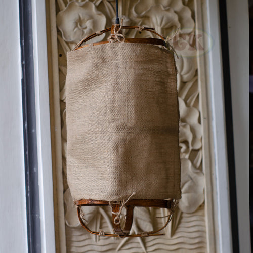 Kap Lampu Gantung Kain LENTERA 30 D30 - Handcrafted Lampshade Perfect Interior Decor for Cafe, Resto, Hotel or Home.