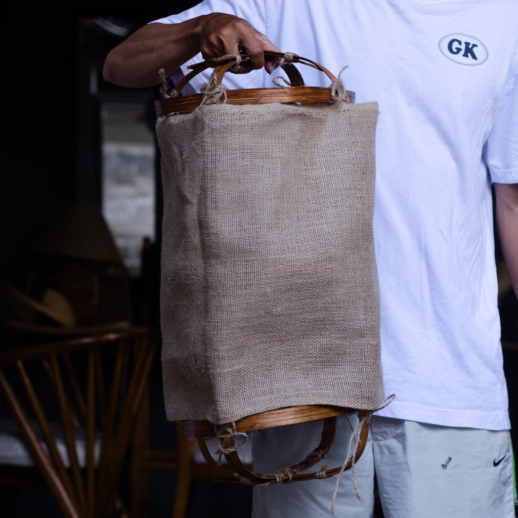 Kap Lampu Gantung Kain LENTERA 30 D30 - Handcrafted Lampshade Perfect Interior Decor for Cafe, Resto, Hotel or Home.