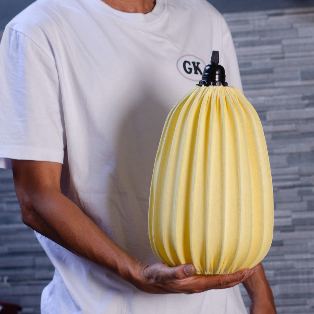 Kap Lampu Gantung Kain LENTERA 28 D30 - Handcrafted Lampshade Perfect Interior Decor for Cafe, Resto, Hotel or Home.