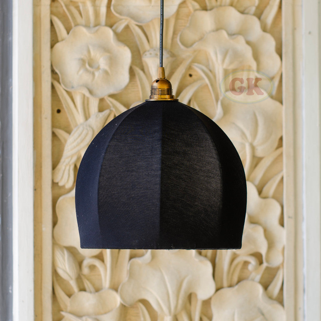 Kap Lampu Gantung Kain LENTERA 47 D27 - Handcrafted Lampshade Perfect Interior Decor for Cafe, Resto, Hotel or Home.