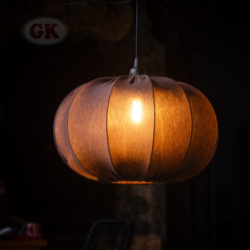 Kap Lampu Gantung Kain LENTERA 31 D40 - Handcrafted Lampshade Perfect Interior Decor for Cafe, Resto, Hotel or Home.