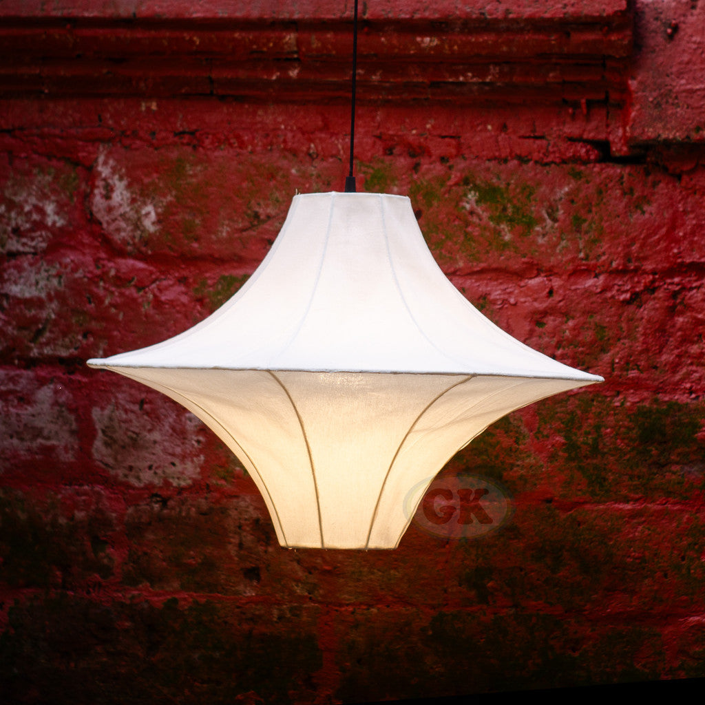 Kap Lampu Gantung Kain LENTERA 39 D60 - Handcrafted Lampshade Perfect Interior Decor for Cafe, Resto, Hotel or Home.