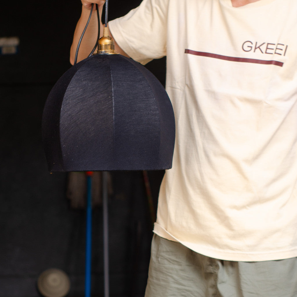 Kap Lampu Gantung Kain LENTERA 47 D27 - Handcrafted Lampshade Perfect Interior Decor for Cafe, Resto, Hotel or Home.