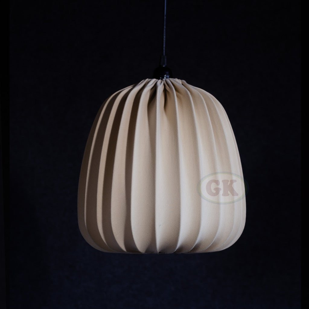 Kap Lampu Gantung Kain LENTERA 29 D30 - Handcrafted Lampshade Perfect Interior Decor for Cafe, Resto, Hotel or Home.