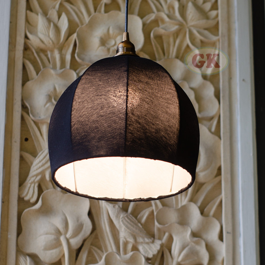 Kap Lampu Gantung Kain LENTERA 47 D27 - Handcrafted Lampshade Perfect Interior Decor for Cafe, Resto, Hotel or Home.