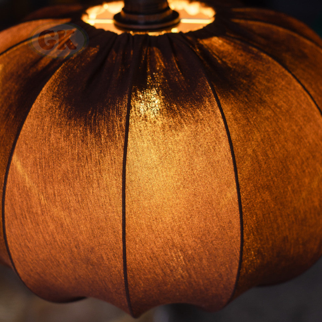 Kap Lampu Gantung Kain LENTERA 31 D40 - Handcrafted Lampshade Perfect Interior Decor for Cafe, Resto, Hotel or Home.