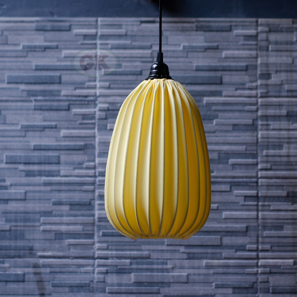 Kap Lampu Gantung Kain LENTERA 28 D30 - Handcrafted Lampshade Perfect Interior Decor for Cafe, Resto, Hotel or Home.
