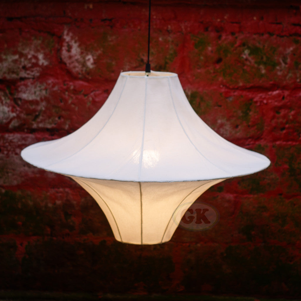 Kap Lampu Gantung Kain LENTERA 39 D60 - Handcrafted Lampshade Perfect Interior Decor for Cafe, Resto, Hotel or Home.