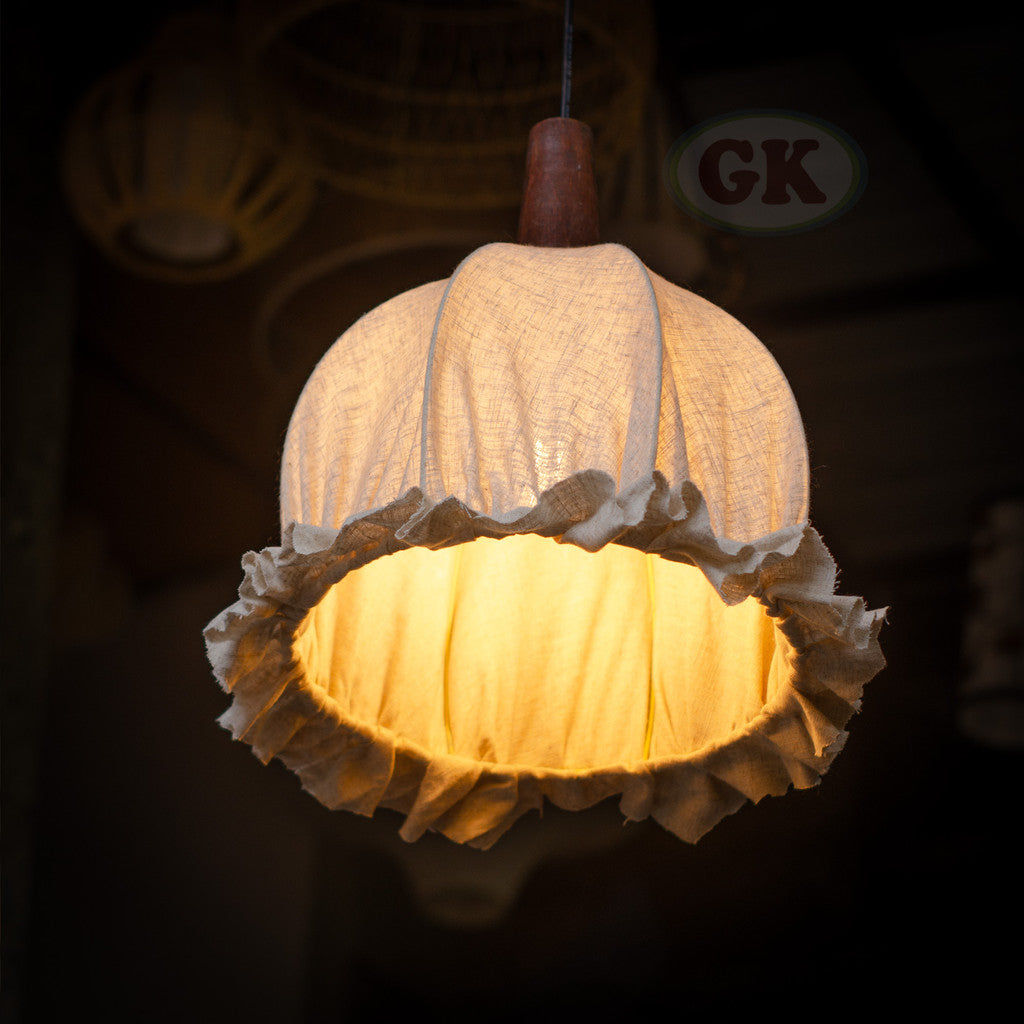 Kap Lampu Gantung Kain LENTERA 44 - Handcrafted Lampshade Perfect Interior Decor for Cafe, Resto, Hotel or Home.
