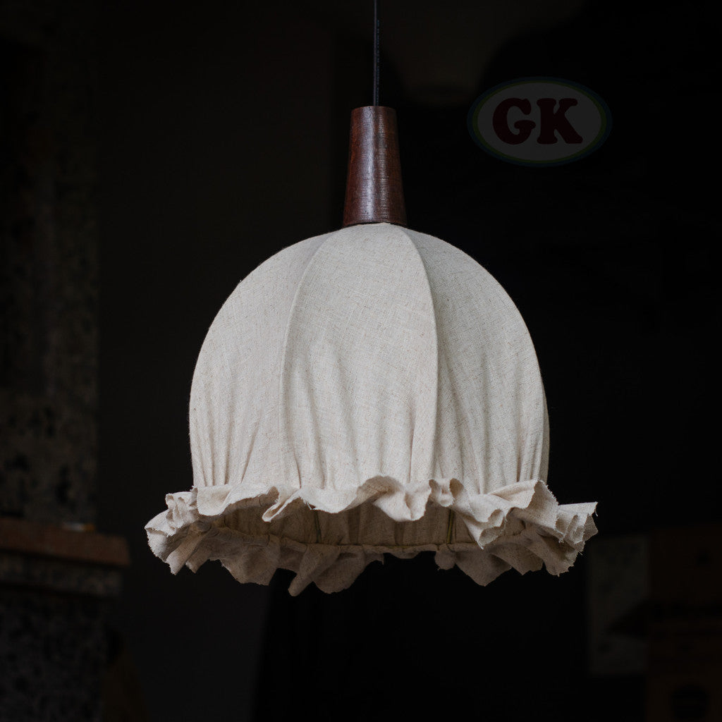 Kap Lampu Gantung Kain LENTERA 44 - Handcrafted Lampshade Perfect Interior Decor for Cafe, Resto, Hotel or Home.
