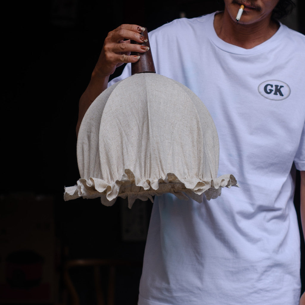 Kap Lampu Gantung Kain LENTERA 44 - Handcrafted Lampshade Perfect Interior Decor for Cafe, Resto, Hotel or Home.