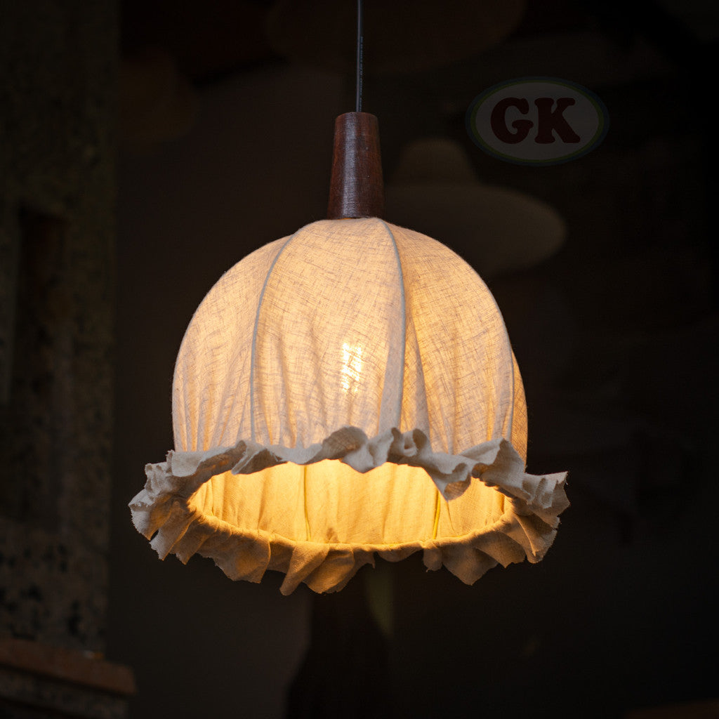 Kap Lampu Gantung Kain LENTERA 44 - Handcrafted Lampshade Perfect Interior Decor for Cafe, Resto, Hotel or Home.