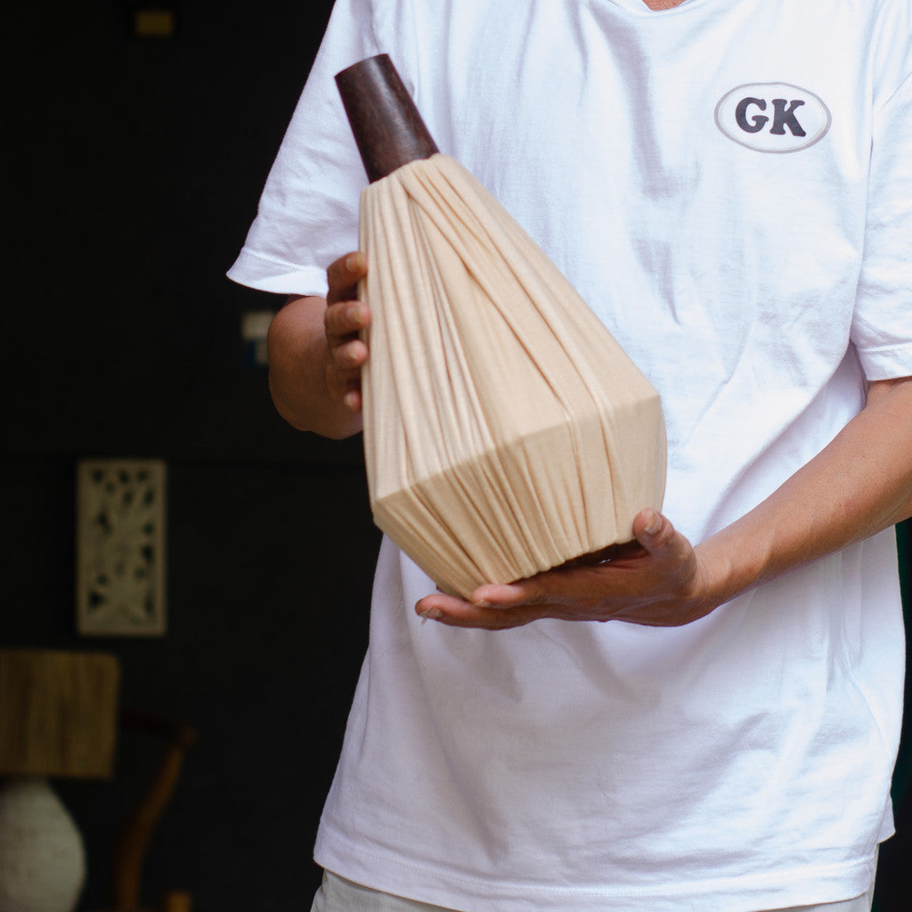 Kap Lampu Gantung Kain LENTERA 42 D20 - Handcrafted Lampshade Perfect Interior Decor for Cafe, Resto, Hotel or Home.