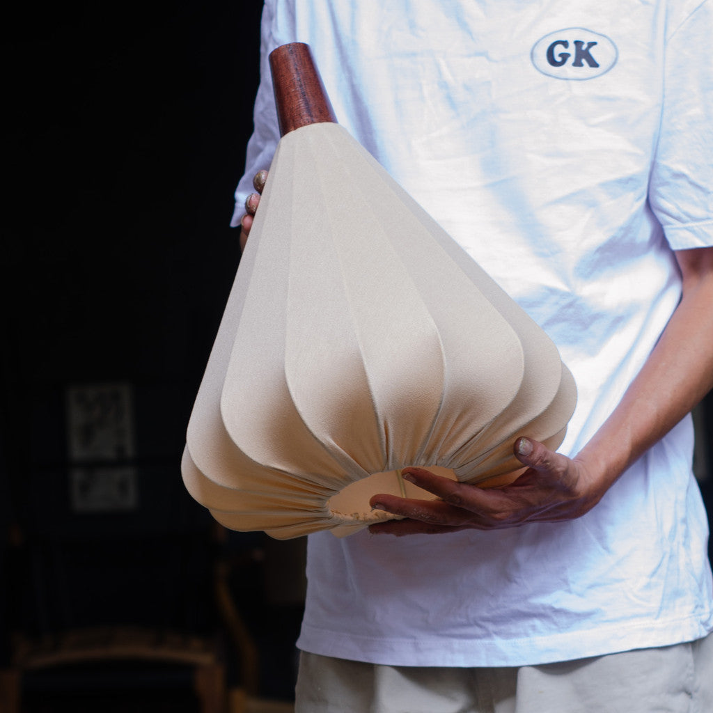 Kap Lampu Gantung Kain LENTERA 40 D30 - Handcrafted Lampshade Perfect Interior Decor for Cafe, Resto, Hotel or Home.